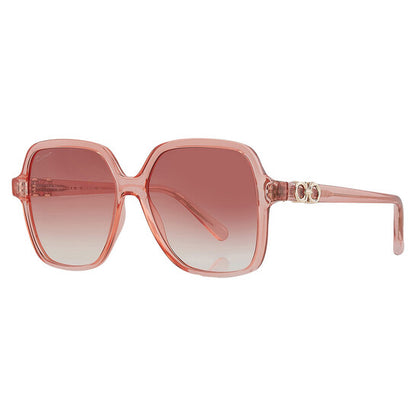 Salvatore Coral Square Ladies Sunglasses