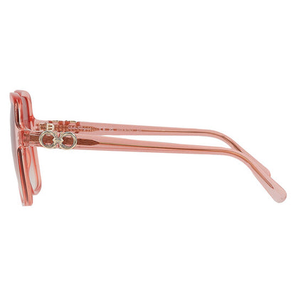 Salvatore Coral Square Ladies Sunglasses