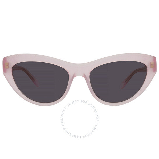 Ferragamo, Salvatore Dark Grey Cat Eye Ladies Sunglasses