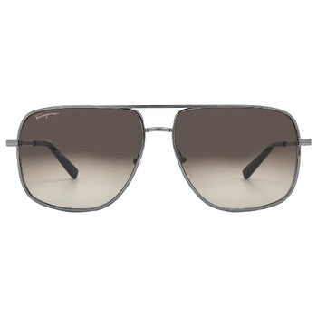 Salvatore Dark Grey Navigator Men's Sunglasses