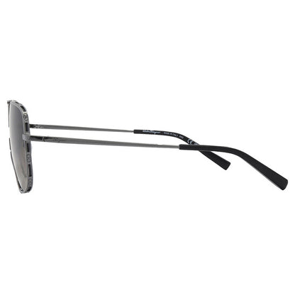 Salvatore Dark Grey Navigator Men's Sunglasses