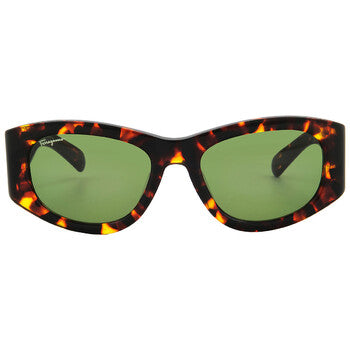 Salvatore Green Navigator Ladies Sunglasses