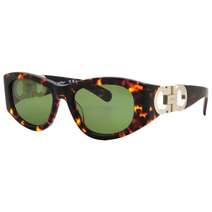 Salvatore Green Navigator Ladies Sunglasses
