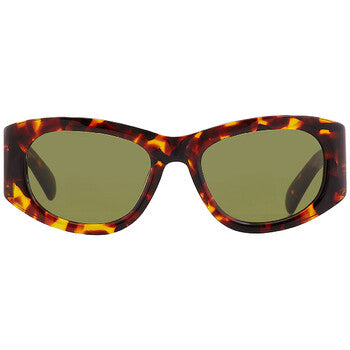 Salvatore Green Oval Ladies Sunglasses