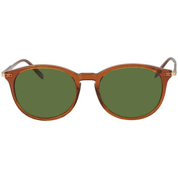 Salvatore Green Round Sunglasses
