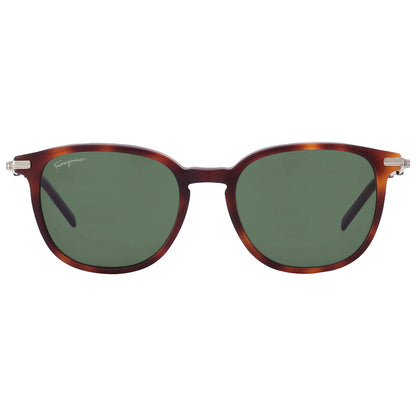 Salvatore Green Square Men's Sunglasses
