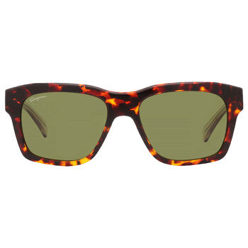 Salvatore Green Square Men's Sunglasses
