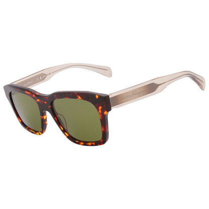 Salvatore Green Square Men's Sunglasses
