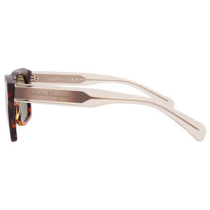 Salvatore Green Square Men's Sunglasses