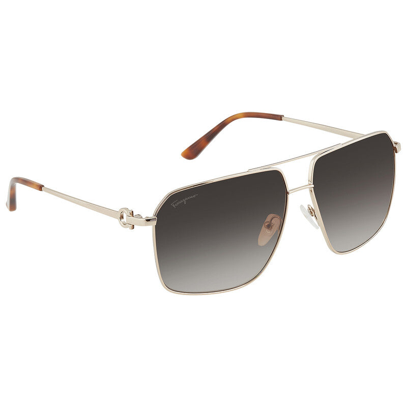 Salvatore Grey Pilot Men's Sunglasses