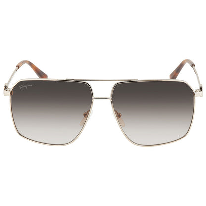 Salvatore Grey Pilot Men's Sunglasses