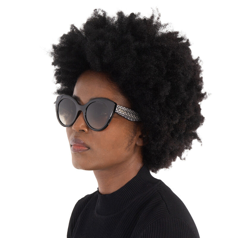 Salvatore Grey Butterfly Ladies Sunglasses