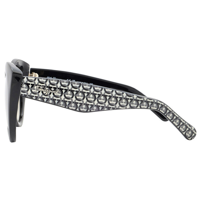 Salvatore Grey Butterfly Ladies Sunglasses
