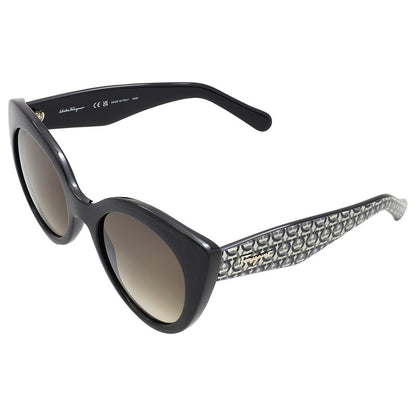 Salvatore Grey Butterfly Ladies Sunglasses