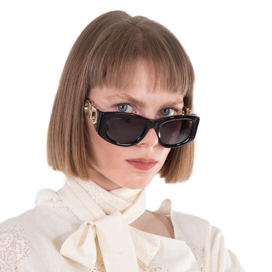 Salvatore Grey Cat Eye Ladies Sunglasses