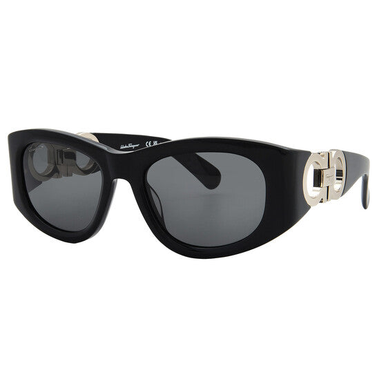 Salvatore Grey Cat Eye Ladies Sunglasses