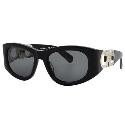 Salvatore Grey Cat Eye Ladies Sunglasses