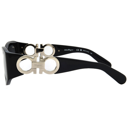 Salvatore Grey Cat Eye Ladies Sunglasses