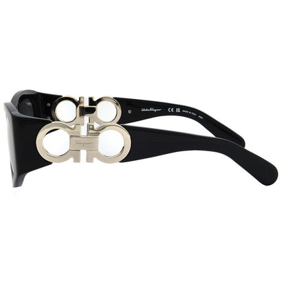Salvatore Grey Cat Eye Ladies Sunglasses