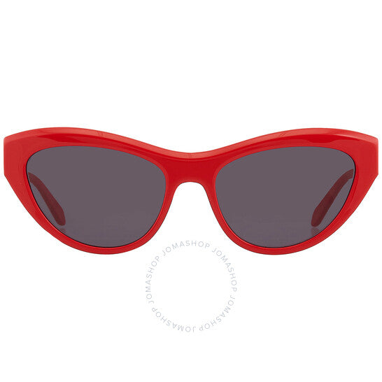 نظارات شمسية نسائية من فيراغامو، سلفاتوري، رمادية، بتصميم عين القطة