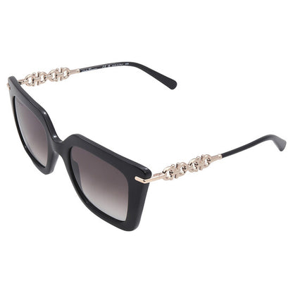 Salvatore Grey Gradient Butterfly Ladies Sunglasses