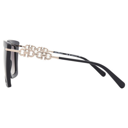 Salvatore Grey Gradient Butterfly Ladies Sunglasses