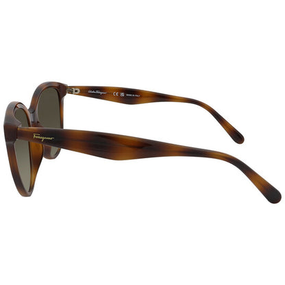 Salvatore Grey Gradient Butterfly Ladies Sunglasses