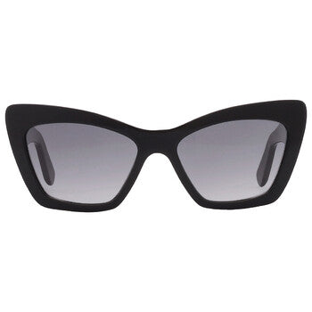 Salvatore Grey Gradient Cat Eye Ladies Sunglasses