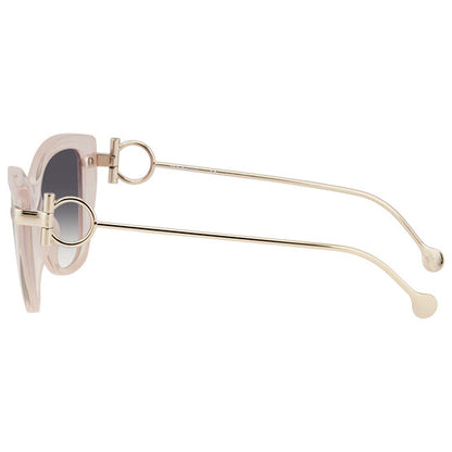 Salvatore Grey Gradient Cat Eye Ladies Sunglasses