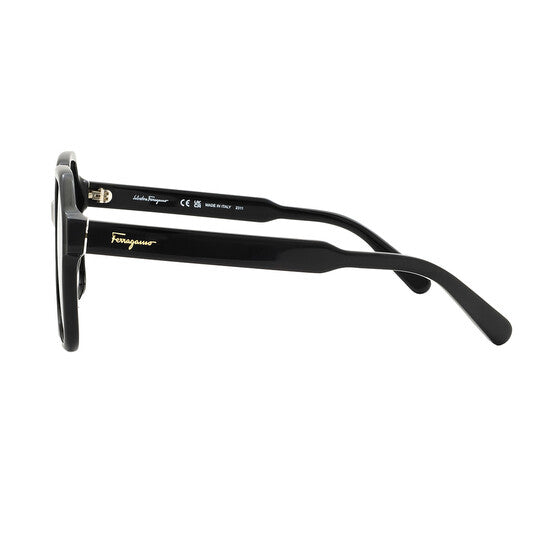 Salvatore Grey Gradient Square Ladies Sunglasses