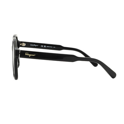 Salvatore Grey Gradient Square Ladies Sunglasses