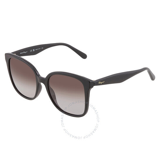 نظارات شمسية نسائية من فيراغامو، سلفاتوري رمادية متدرجة مربعة