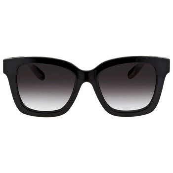 Salvatore Grey Gradient Square Ladies Sunglasses