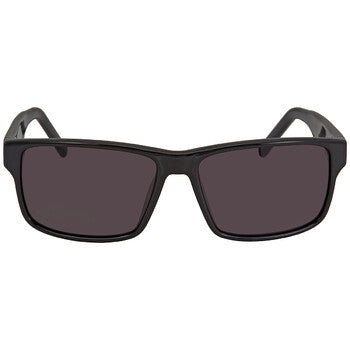 Salvatore Grey Rectangular 58 mm Men's Sunglasses