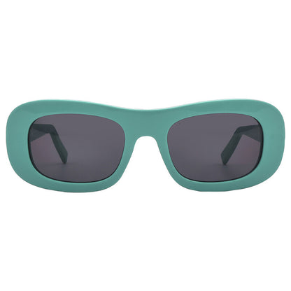 Salvatore Grey Rectangular Ladies Sunglasses