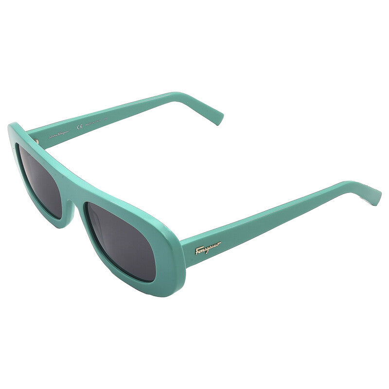 Salvatore Grey Rectangular Ladies Sunglasses