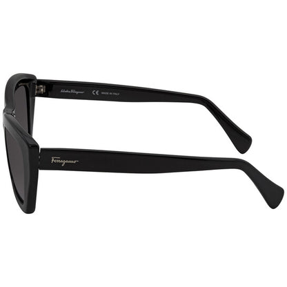Salvatore Grey Rectangular Ladies Sunglasses