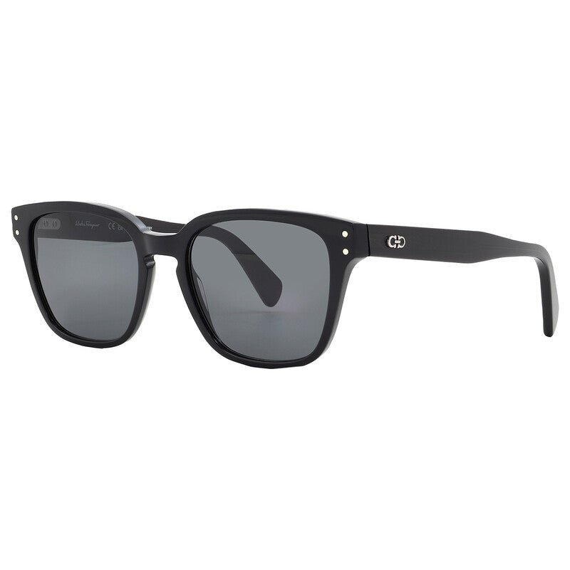 Salvatore Grey Square Men's Sunglasses