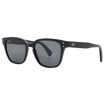 Salvatore Grey Square Men's Sunglasses