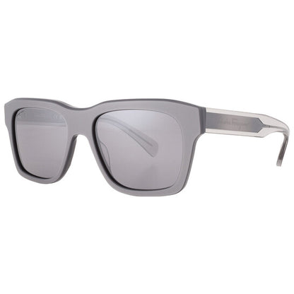 Salvatore Grey Square Men's Sunglasses