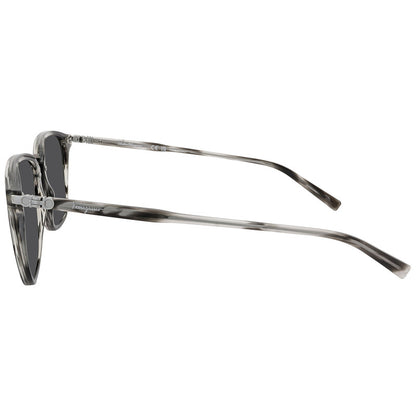 Salvatore Grey Square Men's Sunglasses