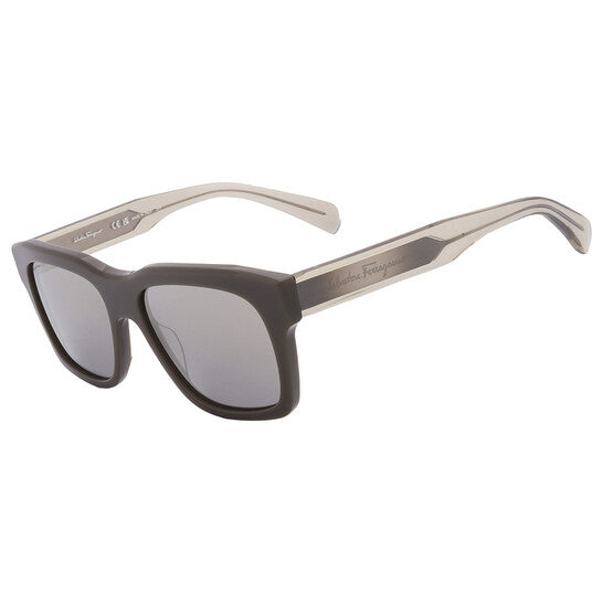 Salvatore Khaki Square Men's Sunglasses