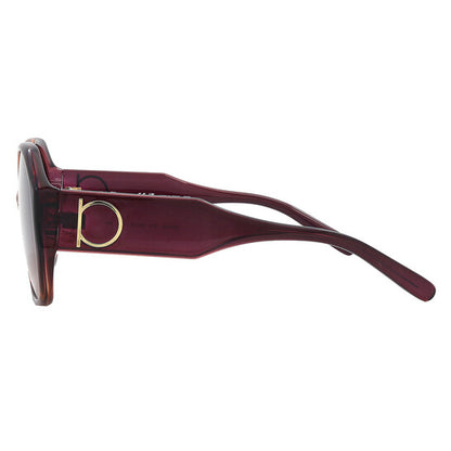 Grey Gradient Oval Ladies Sunglasses