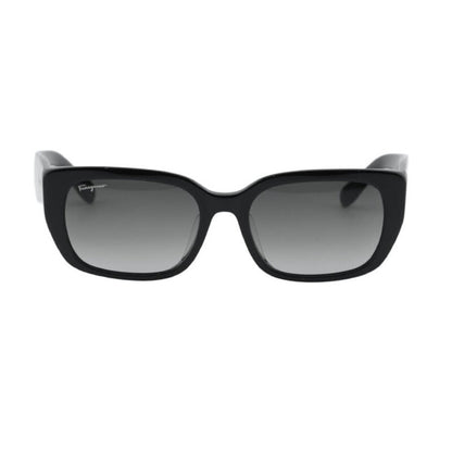 Men's Black Square Sunglasses