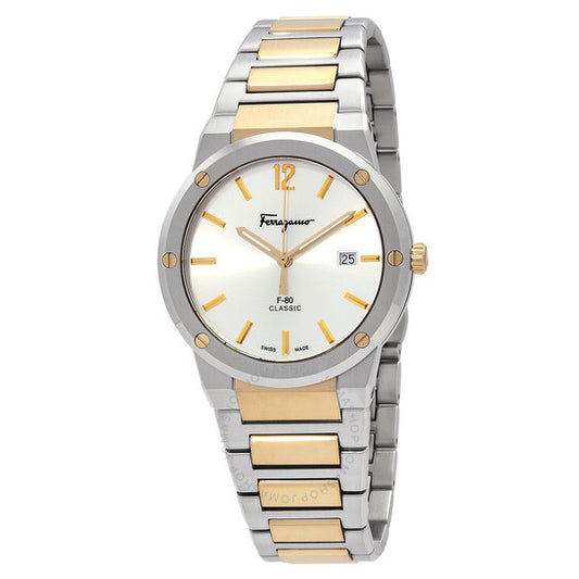 Ferragamo, Quartz Silver Dial Men's Watch