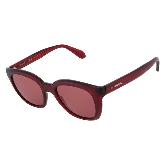 Salvatore Red Cat Eye Ladies Sunglasses