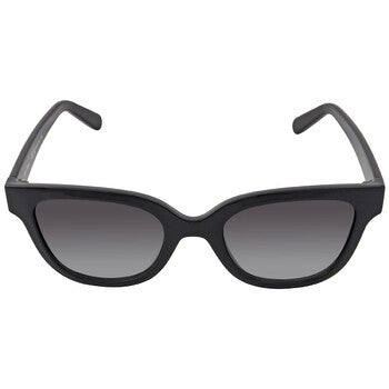Salvatore Smoke Gradient Square Ladies Sunglasses