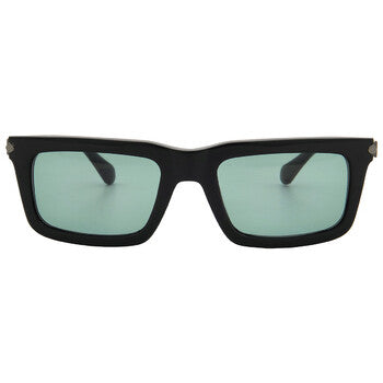 Salvatore Teal Rectangular Men's Sunglasses
