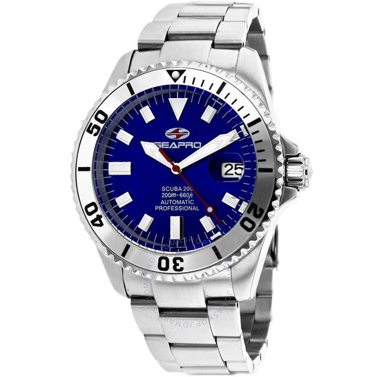 Seapro, Scuba 200 Automatic Blue Dial Men's Watch