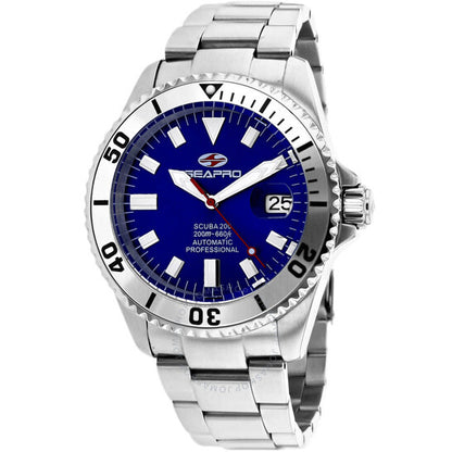 Seapro, Scuba 200 Automatic Blue Dial Men's Watch